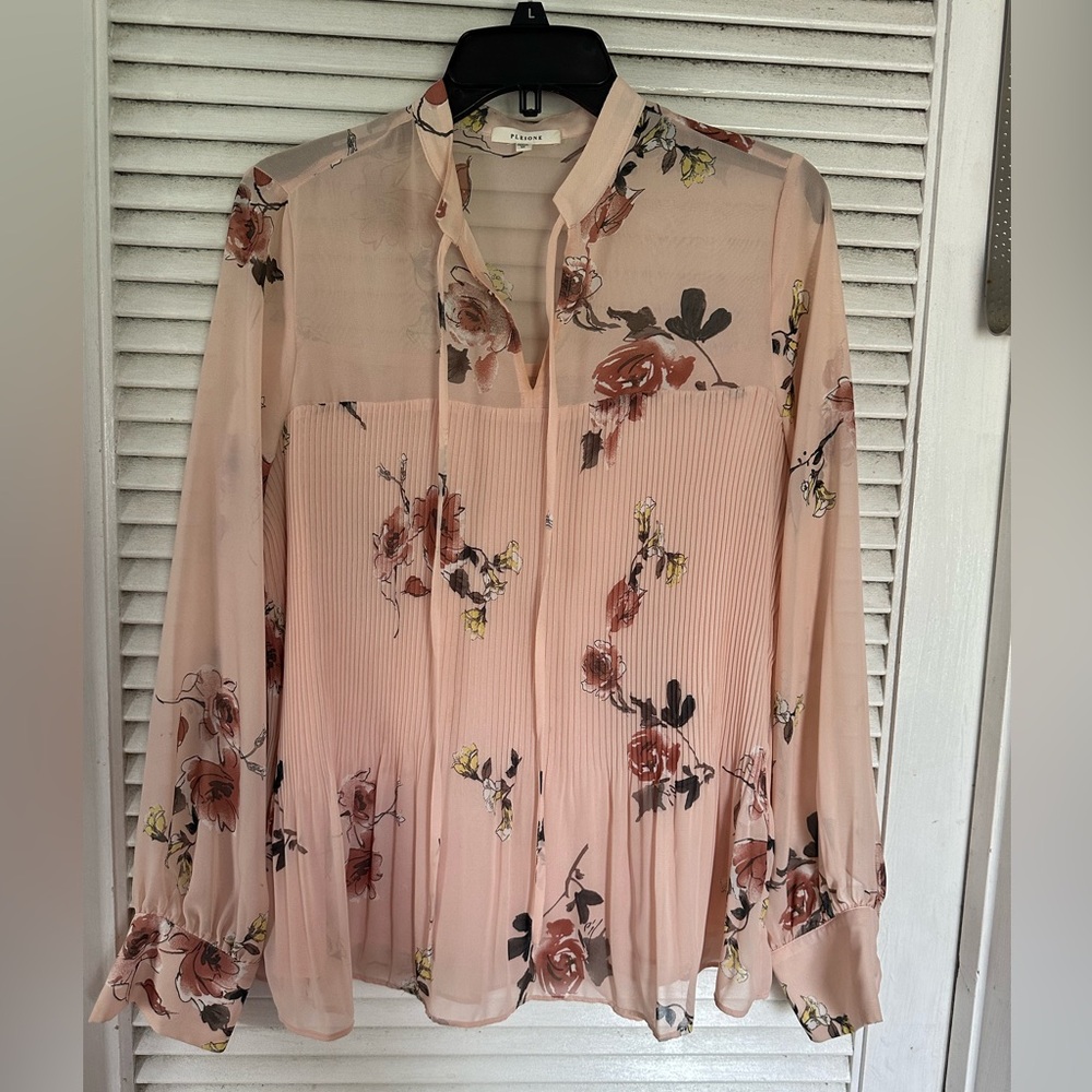 PLEIONE Floral Blouse